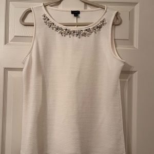Ann Taylor Beaded Top